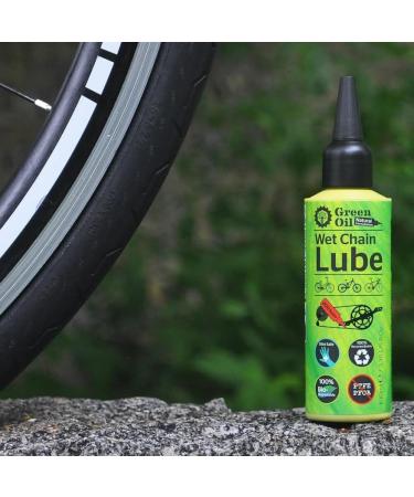 Green Oil Cycle Chain Lube 100ml | Biodegradable, Eco-Friendly, Skin-Safe | For All Bikes in Wet & Dry Conditions | Award-Winning UK Made - Buy Online on GoSupps.com