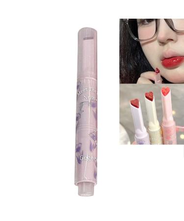 Flortte Jelly Lipstick Florette Jelly Lipstick Flortte Nice to Meet Chu Jelly Lipstick Heart Shape hard candy plumping serum lip balm Long Lasting Nourishing Lip Glow Balm (#06)