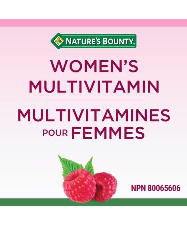 Nature's Bounty Melatonin Supplement Helps Reset Bodys Sleep-Wake Cycle 2.5mg 60 Gummies & Women's Multivitamin Helps Maintain Good Health 70 Gummies - Buy Online on GoSupps.com