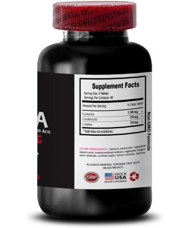 BCAA SUPPLEMENTS - amino bcaa tablets L-Leucine bcaa powder for men bcaa for women bcaa amino blend L-Valine tablets for men powder supplement for muscle support L-Isoleucine 1Bot - Buy Online on GoSupps.com