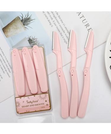 Frcolor 18 Pack Eyebrow Razor Kit - Precision Shapers Trimmers & Face Hair Remover - Violet & Pink Beauty Tools - Buy Online on GoSupps.com