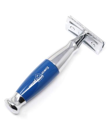 Buy Edwin Jagger DE Safety Razor (Blue) - Premium International Shipping Available - Buy Online on GoSupps.com