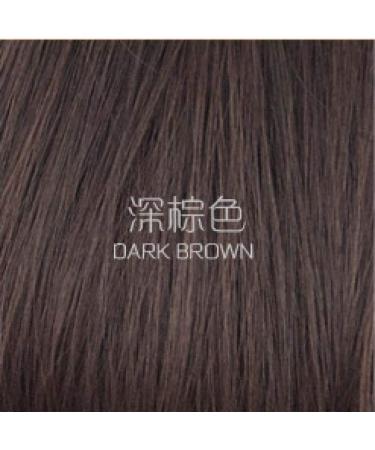 Buy Long Straight Hair Wig for Women - Fashionable Chemical Fiber Cosplay Wigs in Europe & America | Dark Brown & White Options - Buy Online on GoSupps.com