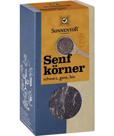 Sonnentor Bio mustard grains black whole 6 x 80 g