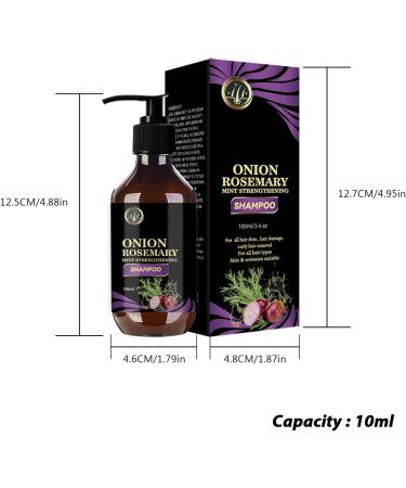  Kasmole Hair Loss Shampoo | Deep Cleansing Volumizing Shampoo for Hair Growth Hair Thickening Products Strengthening Shampoo for Regrowth Kasmole - Buy Online on GoSupps.com