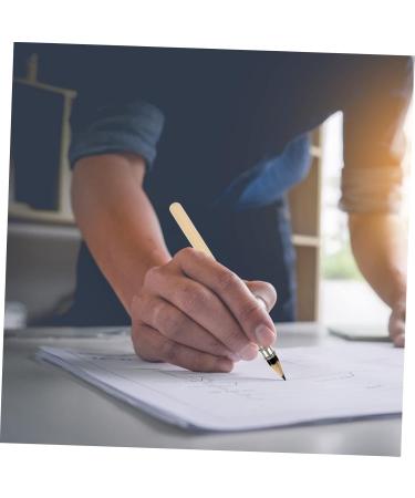 Lurrose Artistic Pencil Holders 24 pcs Colored Single Short Sketch Durable Wooden Lengtheners Supplies Goldfish Assorted Diy - Buy Online on GoSupps.com