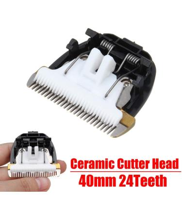 RETYLY Grooming Ceramic Cutter Head Blade 40Mm 24 Teeth for Animal Clipper Trimmer - Buy Online on GoSupps.com