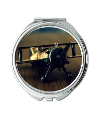aircraft desktop Mirror makeup mirror fighter aircraft pocket mirror portable mirror