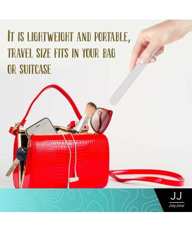 10 PCS JOYJOUR Premium Professional Zebra Nail File 80/80 Double Sided Emery Board Set - Buy Online on GoSupps.com