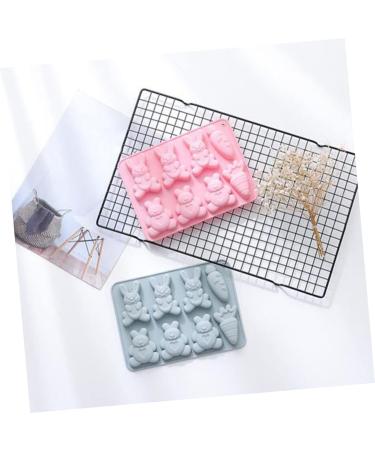 Alipis 2pcs Silicone Cake Mold Clay Molds Candy Molds Easter Themed Molds DIY Baking Moulds Candy Decor Baking Accessory Silicone Molds Crystal Cupcake Chocolate Accessories Silica Gel - Buy Online on GoSupps.com