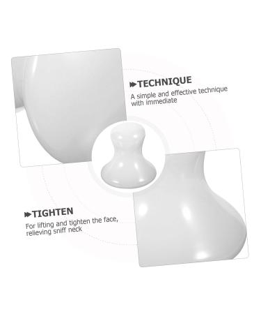FRCOLOR 6 Pcs Massage Stone Set - Natural Gua Sha Tools for Facial Massage | Quartz & Jade Eye Massager | Enhance Your Beauty Routine - Buy Online on GoSupps.com