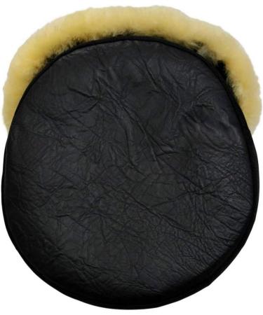 Shop Cozy Lambskin Foot Warmer | Natural Merino Sheepskin in Black/Yellow | International Shipping Available - Buy Online on GoSupps.com