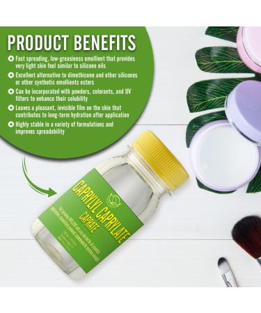 Buy Cosmetic Grade Caprylyl Caprylate/Caprate - Emollient for Sensitive Skin Body & Baby Care - 3.52 Oz - International Shipping Available - Buy Online on GoSupps.com