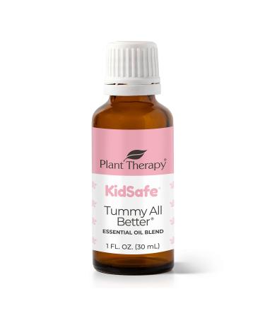 Plant Therapy KidSafe 100% Pure Essential Oils Tummy All Better 1 fl oz (30 ml)