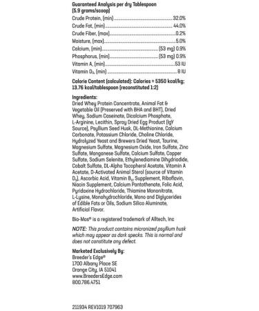 Breeders Edge Foster Care Feline 20 lbs Milk Replacer for Kittens & Cats - Buy Online on GoSupps.com