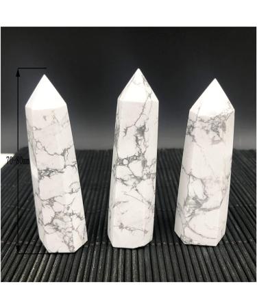 Natural CrytsalStones Quartz White Howlite Witchcraft s Room Decor Crafts (Color : Pure White Size : 230g 3-5pc) ningxiao 230g 3-5pc Pure White - Buy Online on GoSupps.com
