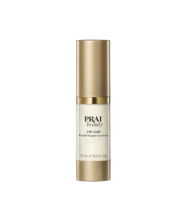 PRAI Beauty 24K Gold Wrinkle Repair Eye Serum - Anti-Aging & Anti-Wrinkle Serum - 0.5 Oz