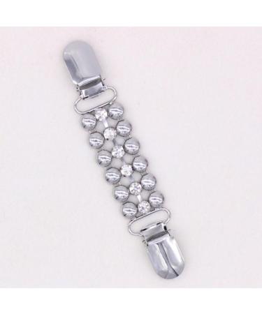 Bodhi200 Sweater Collar Clips | Silver Brooch & Scarf Clips for Women | Cardigan Accessories - Buy Online on GoSupps.com