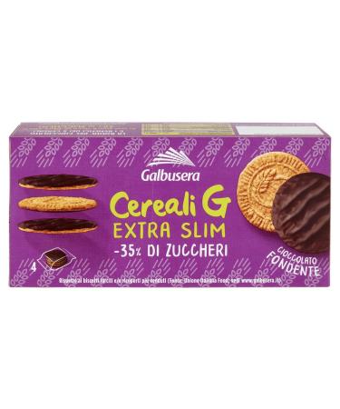 Italian Gourmet E.R. GALBUSERA 120 GR. 120g cereals G BISCOTTI CHOCOLATE FOND - 1 unit