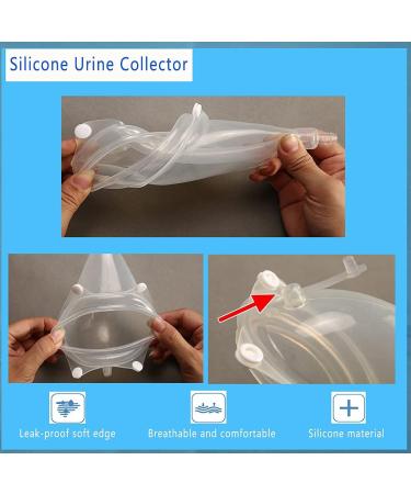 MASTERY+ Silicone Urine Collector - Reusable Female Urinal System with 2 Catheter Bags & 3 Comfort Fit Options - Perfect for Travel & International Shipping - Buy Online on GoSupps.com
