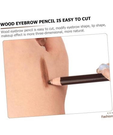 Healeved 4 Sets Eyebrow Wood Pencils Wood Tattoos Pens Plastic Makeup Tools Eyebrow Pencil - Buy Online on GoSupps.com