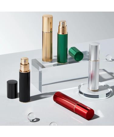 VVGAOGES Perfume Atomisers Refillable Travel Perfume Bottle Portable Fragrance Atomisers Cologne Travel Bottle Empty Perfume Spray for Travel (Black) - Buy Online on GoSupps.com