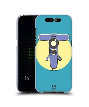 Head Case Designs Razier T Alphabet Monster Soft Gel Handy Shell Capacitis Compatible with Xiaomi Black Shark Xiaomi Black Shark Razier T