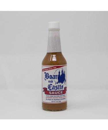 Boar and Castle, All-Purpose Condiment Sauce for hamburgers, french fries, onion rings and chicken, 12 Oz (Pack of 1) 12 Ounce (Pack of 1)