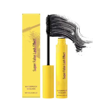 Lengthening Mascara Eyelash Extension Mascara Dirt Appearance Formula Long Wear Volumizing Mascara with Precision Brush and Black Pigment for Curl Li