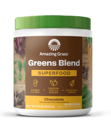 Amazing Grass Greens Blend Superfood & Greens Blend Superfood: Super Greens Smoothie Mix - Buy Online on GoSupps.com
