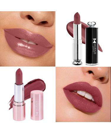 Pack of 2 Creamy Waterproof Lipsticks - Long-Lasting Naked & Last Shades for All Skin Tones | International Shipping Available - Buy Online on GoSupps.com