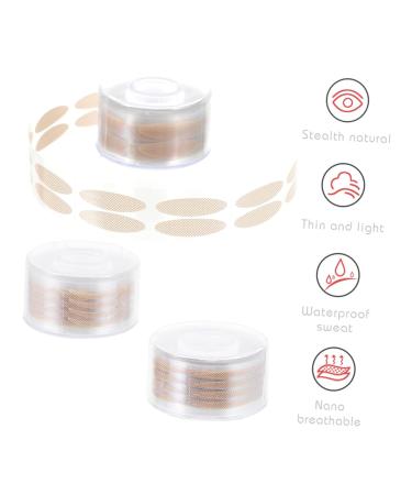Eyes Beauty Tapes 3 Rolls Natural Double Invisible Simple Eyelid Stickers for Makeup Female Double Eyelid Tapes Decal - Buy Online on GoSupps.com