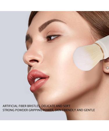 Capsule Makeup Brush Double Ended Powder Brush Travel Size Brush From Multiple Angles with Strong Powder Grabbing Power - Buy Online on GoSupps.com