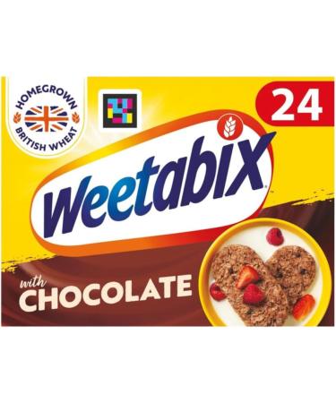 Cereal Wheat Bundle Containing Weetabix Chocolate 24pk 520g & Weetabix Banana Cereal 24pk 540g (2 Pack) - Buy Online on GoSupps.com