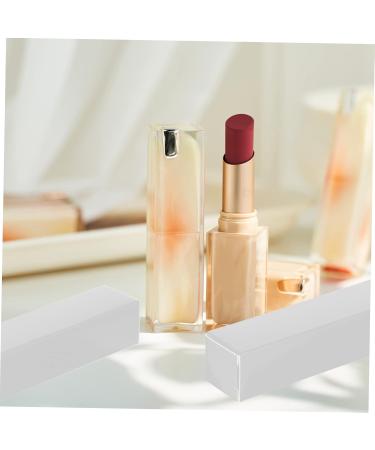  POPETPOP POPETPOP 50 Boxes Lip Gloss Packaging Box Lip Stain Holder Black Lip Gloss Packaging Boxes White Paper Red Box - Buy Online on GoSupps.com