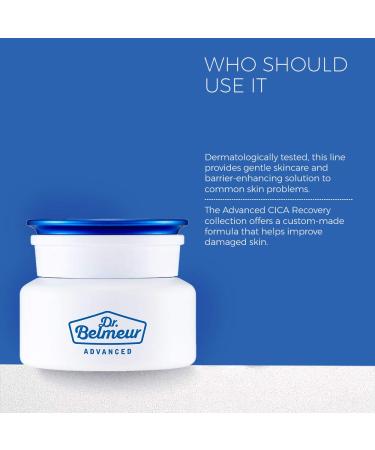 Dr. Belmeur Advanced Cica Recovery Cream 1.69 fl oz - Soothing Skincare for Repair & Hydration - Buy Online on GoSupps.com