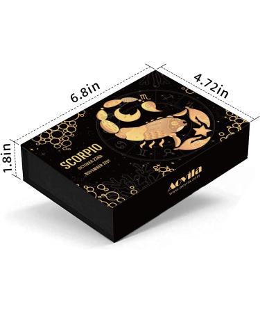 Aovila Scorpio Crystals Zodiac Gift Set | Healing Crystals & Birthstones | Astrology Horoscope Box Set for Scorpio - Buy Online on GoSupps.com