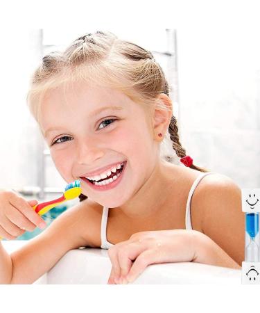 ZKSMNB Hourglass Teeth Brushing Children's Hourglass 2 Minutes The Smiley Toothbrush Hourglass Ensures that Children Brush Your Teeth in a Scientifically Appropriate Time (Pack of 3) - Buy Online on GoSupps.com