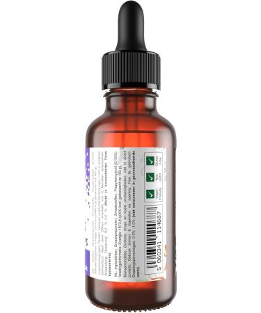 Violet Flavor Drop 30ml - Highly Concentrated Versatile Food Flavouring | Vegan, Non-GMO, Gluten-Free - Buy Online on GoSupps.com