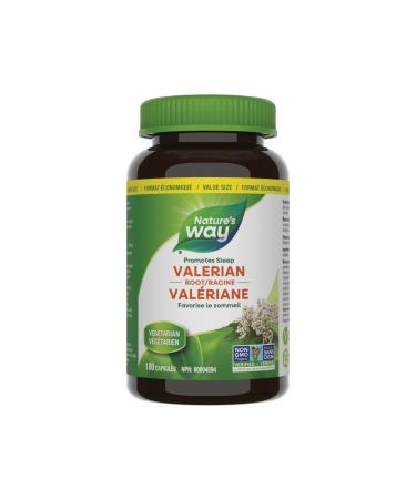 Nature's Way Valerian Root / 180 Veg Caps Beige Natural 180 count (Pack of 1)