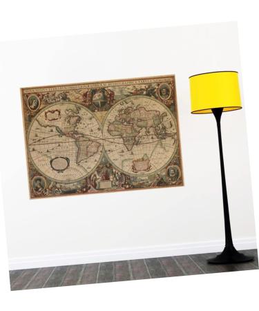 Housoutil Coffee Decor Retro Poster Retro Decor Coffee Wall Decor Decals Wall Poster Mural Kraft Paper Artwork As Shown medium - Buy Online on GoSupps.com