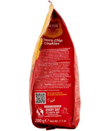  Sch r Sch r Chip Biscuits Gluten-Free with Chocolate Drops 200 g Pack of 6 - Buy Online on GoSupps.com