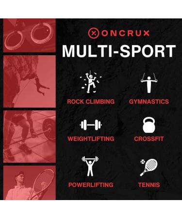 ONCRUX Loose Chalk Powder 14oz | Gym Chalk for Rock Climbing & Weightlifting | Hand Chalk for Gymnastics | Workout Chalk for CrossFit & Powerlifting - Buy Online on GoSupps.com