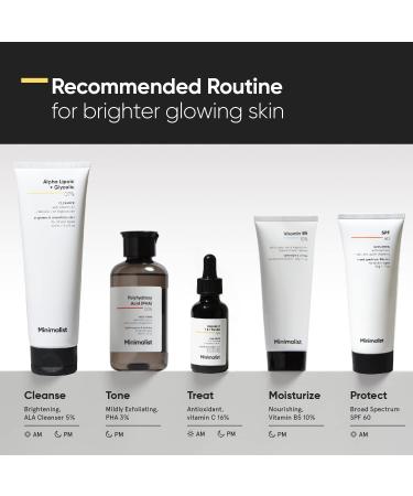 16% Vitamin C Serum with Vitamin E & Ferulic Acid for Glowing Skin - 20ml - Buy Online on GoSupps.com