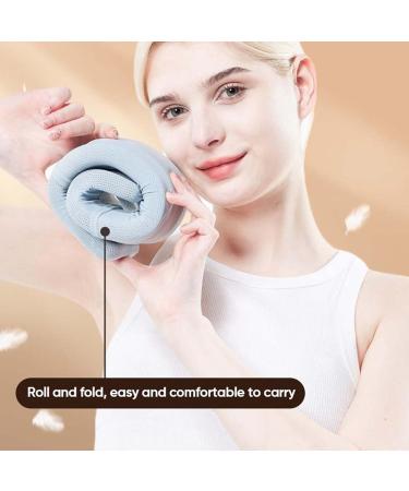 Neck Brace Adjustable Foam Neck Wraps | Foam Cervical Collar Soft Neck Support for Women & Men Keeps Vertebrae Stable Relieves Neck and Spine Pressure Blue M - Buy Online on GoSupps.com
