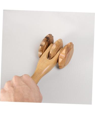 Healeved Yoga Relax Stschst Wooden Power Roller | Full-Body Massage Tool & Hand Roller for Ultimate Relaxation - Buy Online on GoSupps.com
