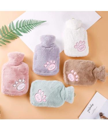 1000ml Cute Cartoon Animal Heat Bottle - Portable Plush Hot Water Bag for Winter Hand Warmth - Buy Online on GoSupps.com