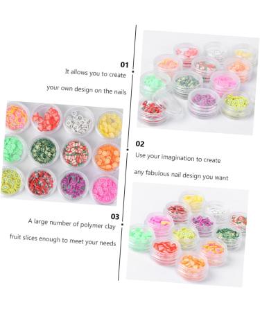 Healeved 1 Set Slice Nail Decoration Stickers for Nails Fruit Nail Art Slices Food Colouring Strawberry Stickers Diy Crafts Nail Art Nail Stickers for Nail Art Cute Nail Art Slices medium Assorted Color - Buy Online on GoSupps.com