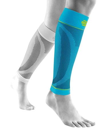 BAUERFEIND Compression Sleeves for Lower Leg - Unisex Wadenbandage Beinstulpen (1 Pair) - Rivera L | Enhance Performance & Comfort - Buy Online on GoSupps.com