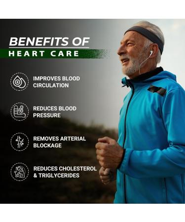 Divya Himalayan Heart Care Tablets with Arjuna Ashwagandha Shankhpushpi & Guduchi Ayurvedic Herbal Blend for Heart Wellness & Vitality 60 Tablets Plant Based Vegan Non GMO - Buy Online on GoSupps.com
